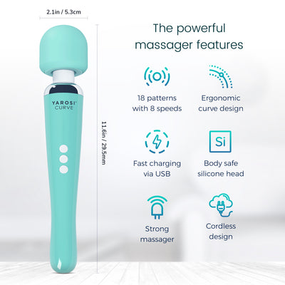 Yarosi - Curve Massager - Green