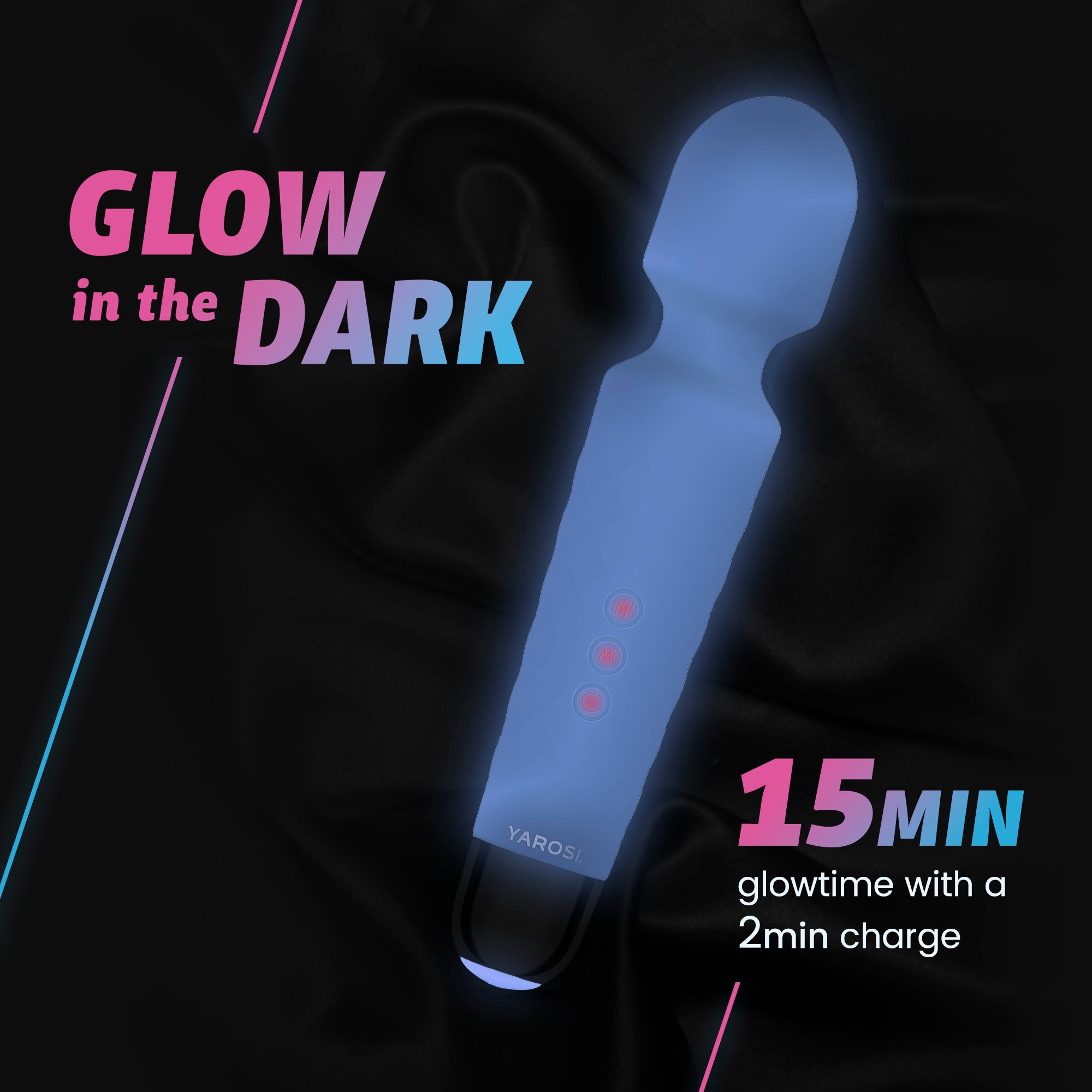 Yarosi - Glow Massager - Pink