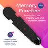 Yarosi - Micro Massager with Memory Function - Black