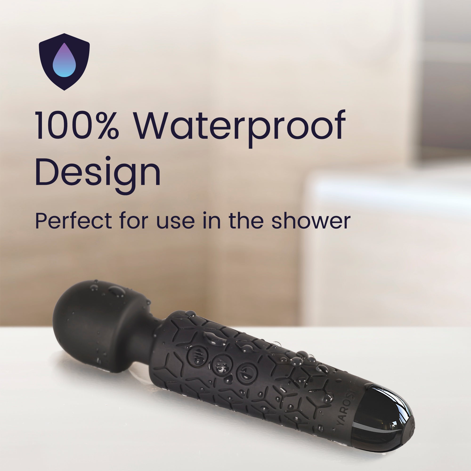 Yarosi - Micro Massager - Black