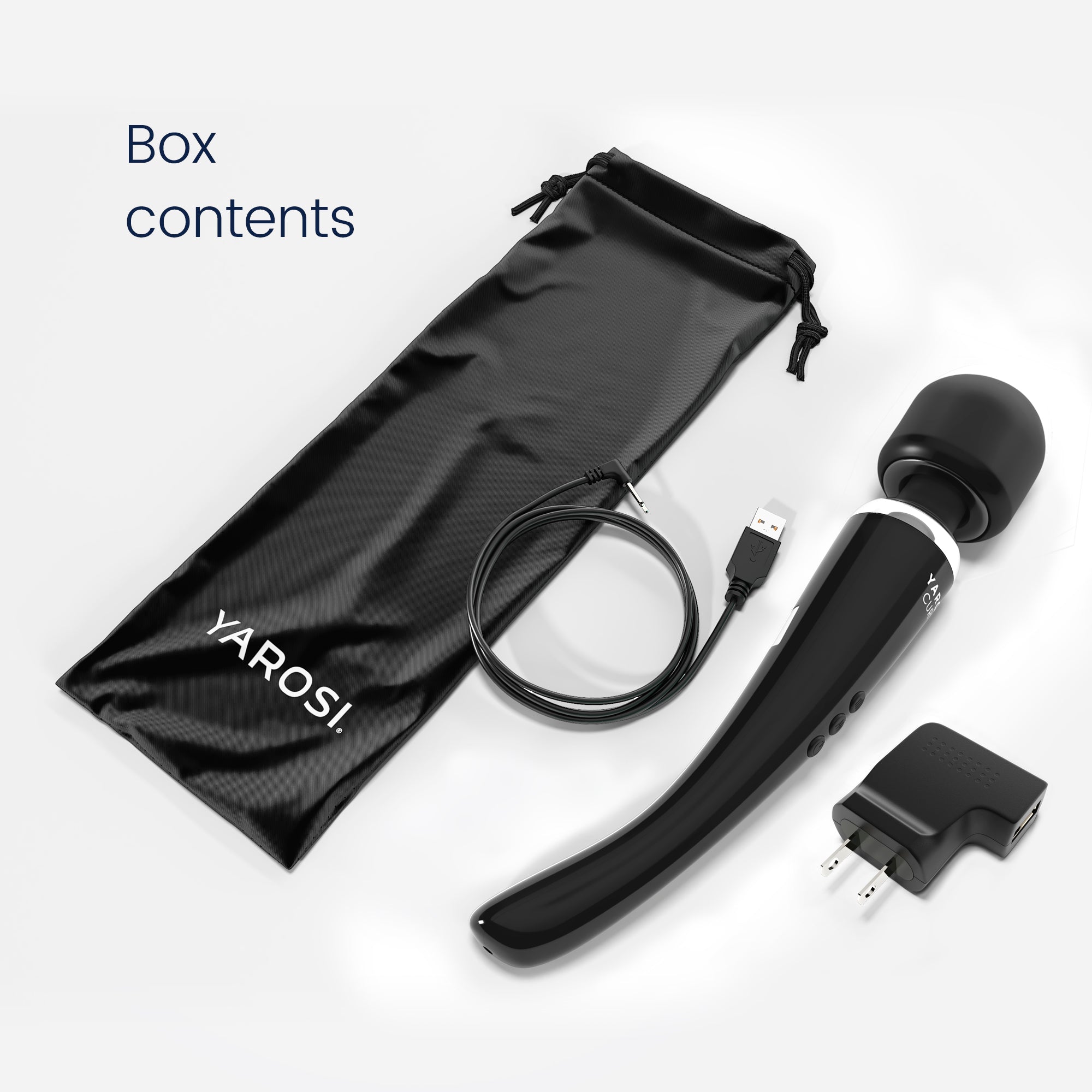 Yarosi - Curve Massager - Black