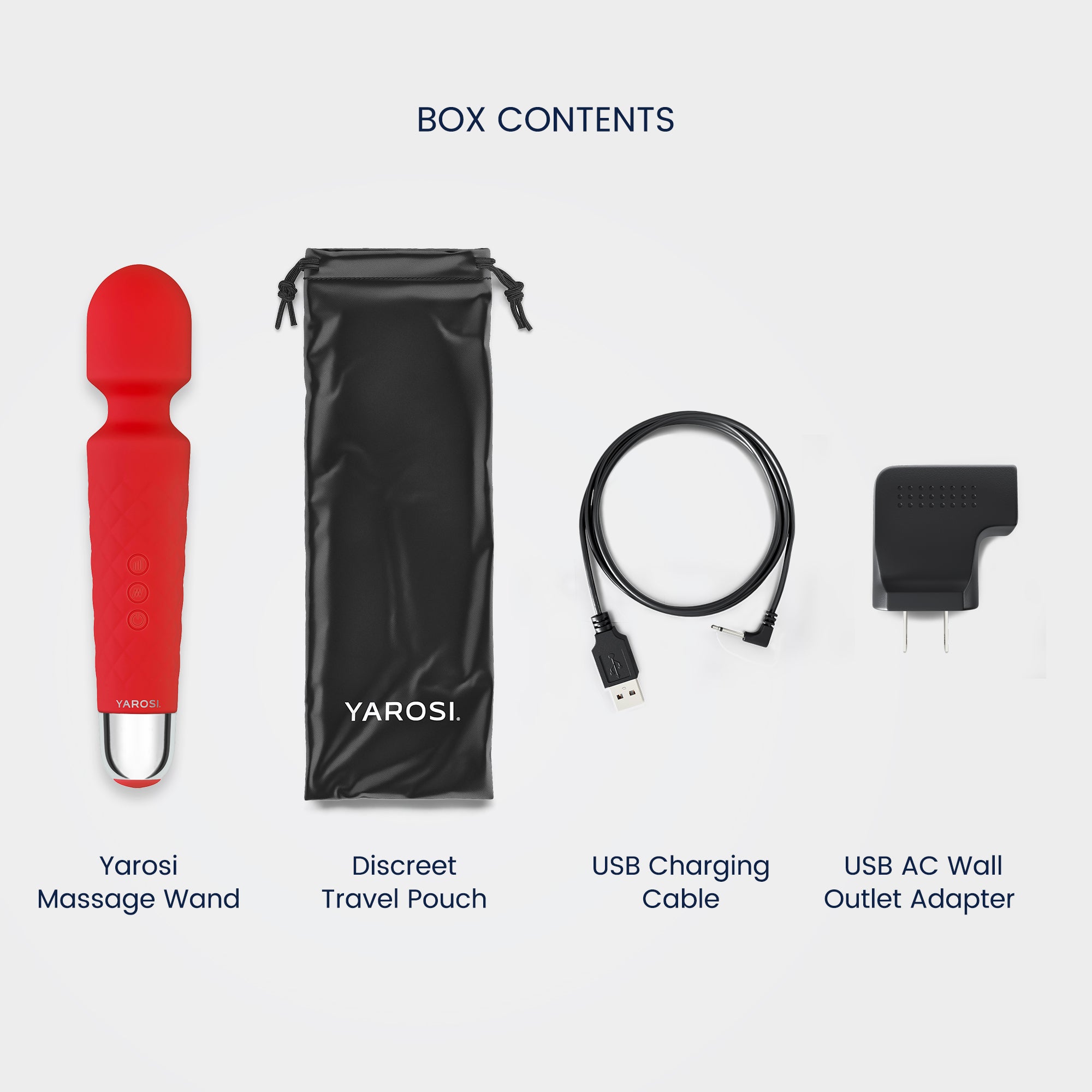 Yarosi - Mini Massager - Red