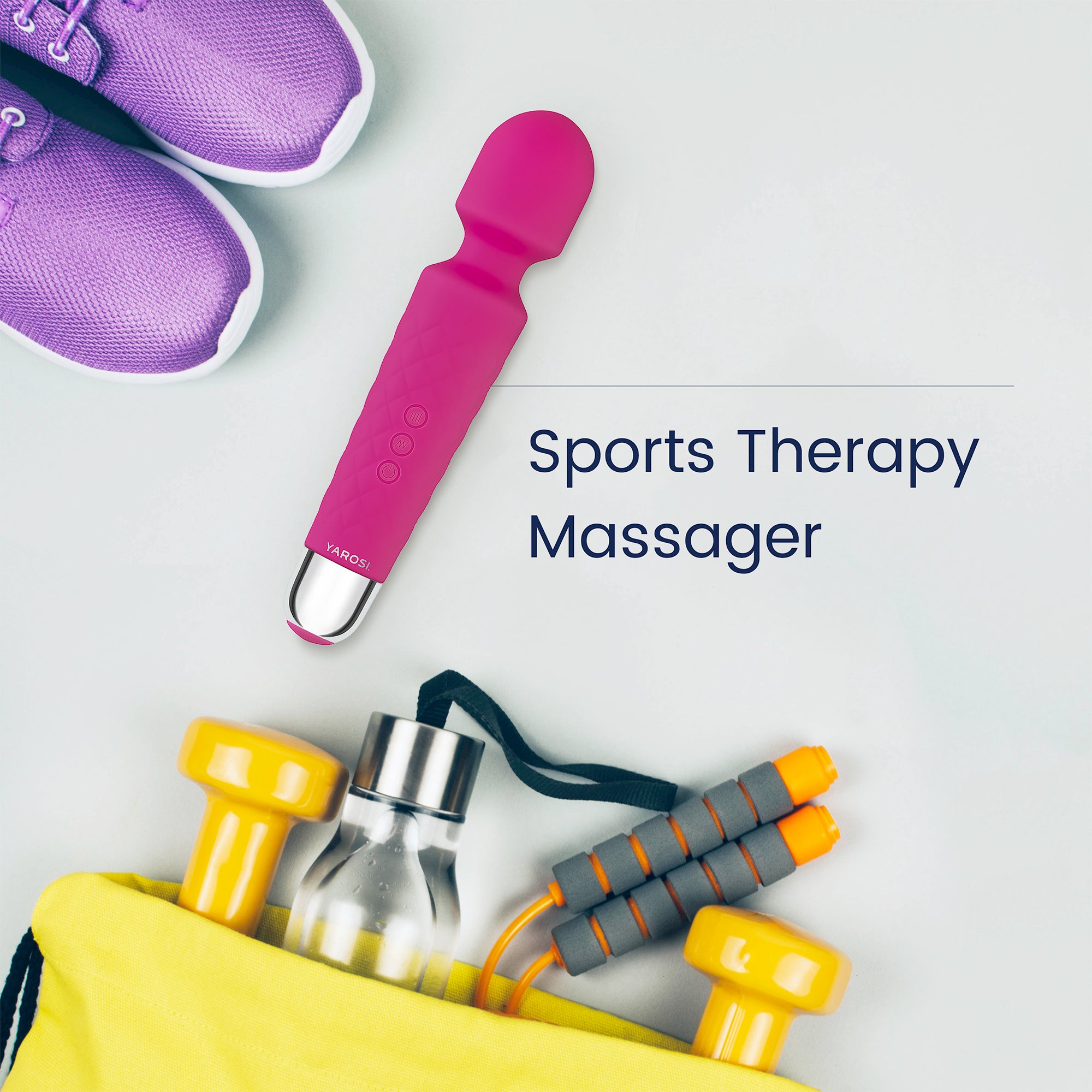 Yarosi - Mini Massager - Pink