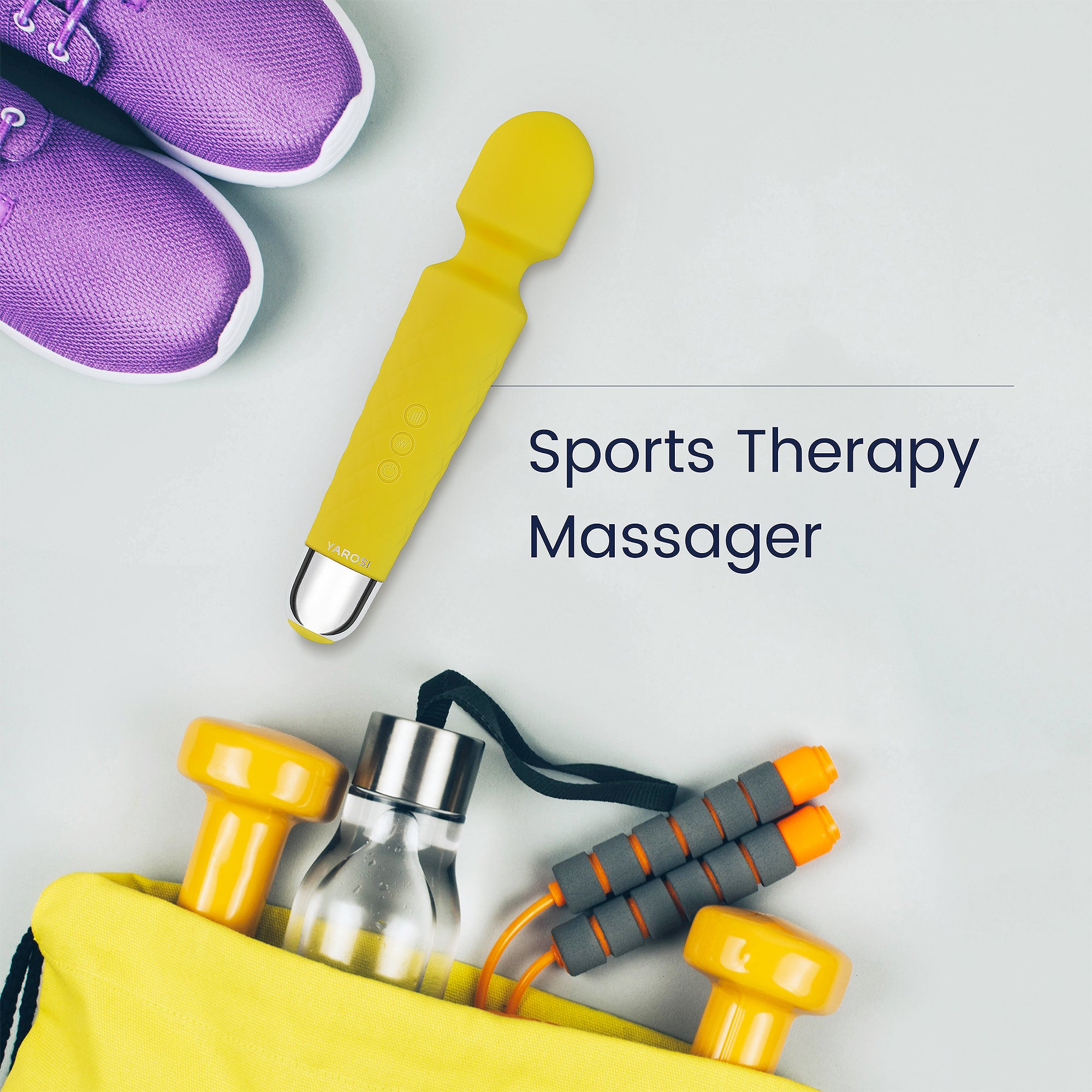 Yarosi - Mini Massager - Yellow