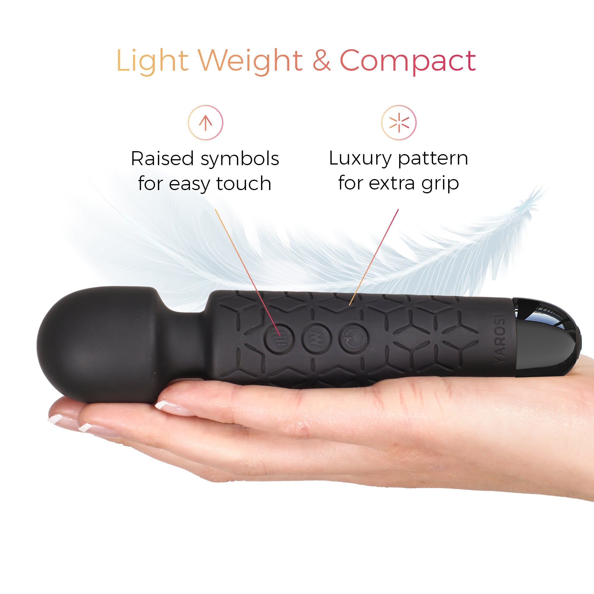 Yarosi - Micro Massager - Black