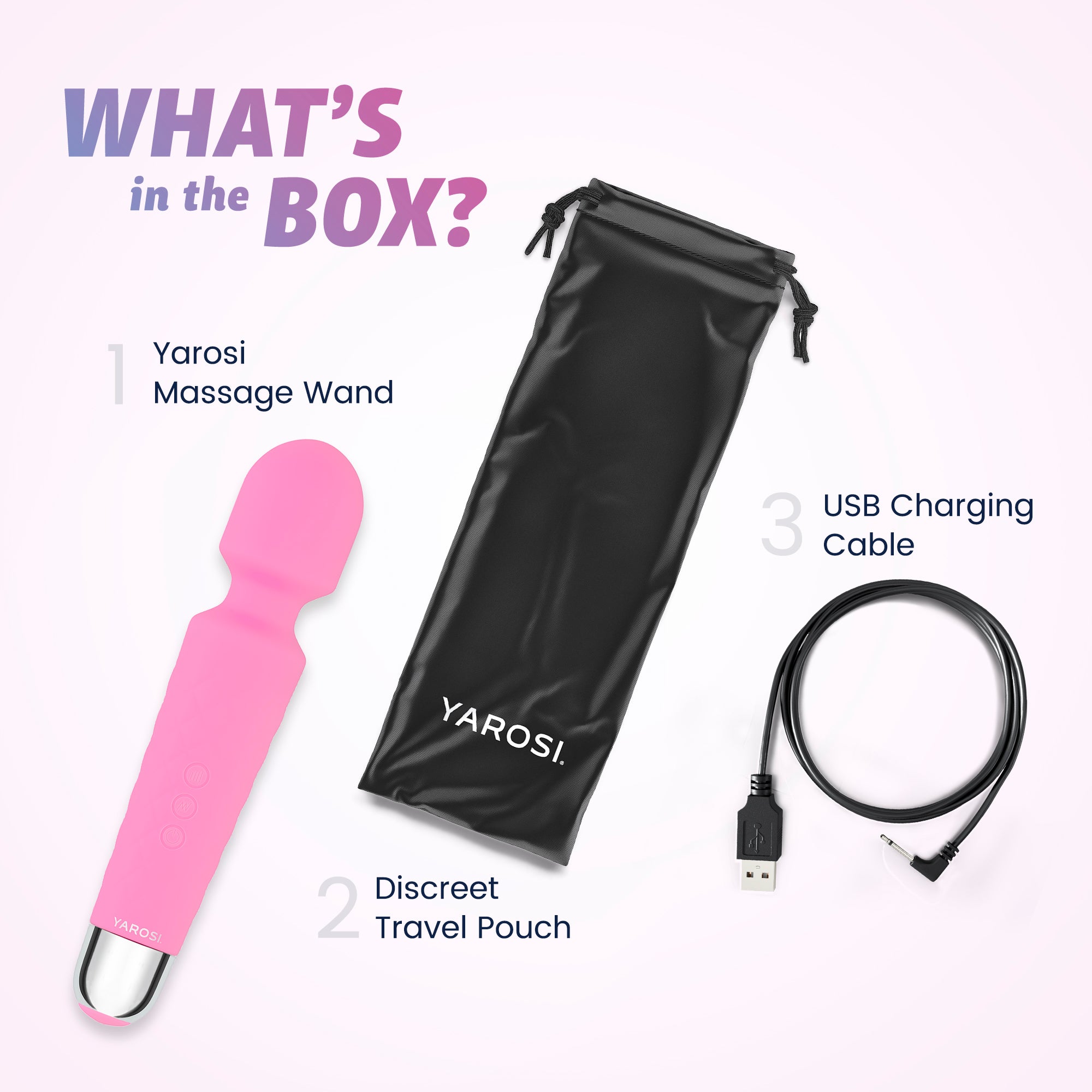 Yarosi - Glow Massager - Pink