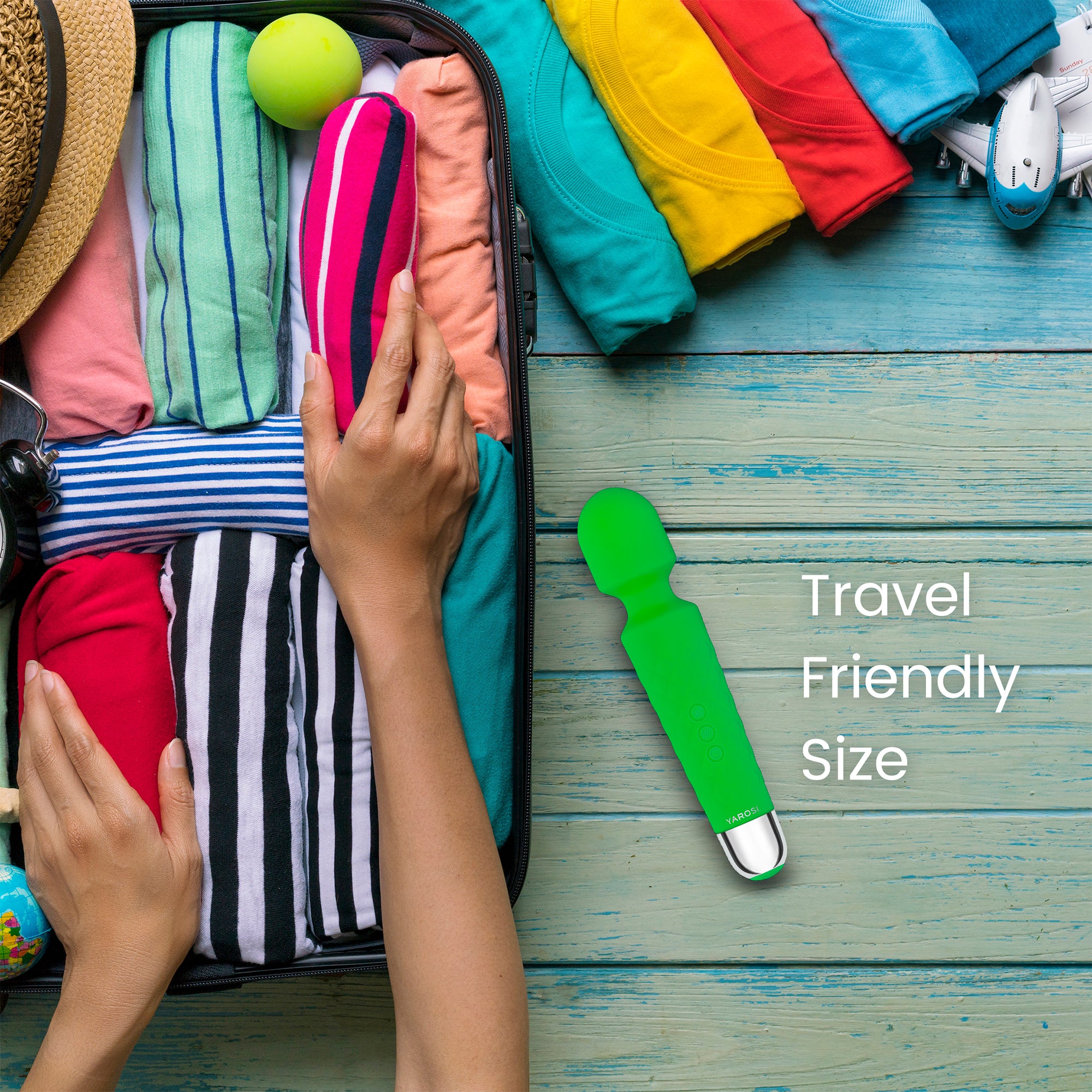 Yarosi - Mini Massager - Green