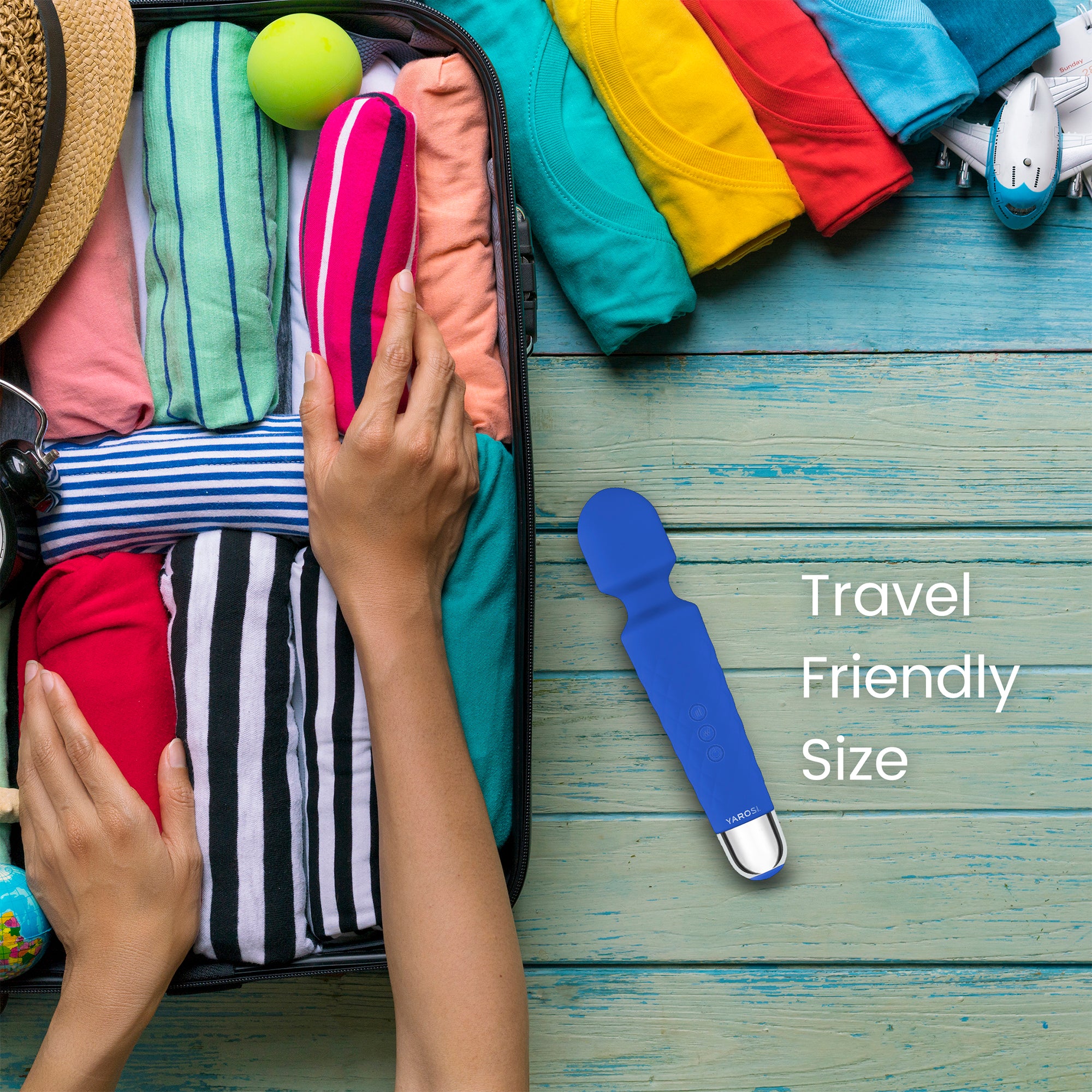 Yarosi - Mini Massager - Blue