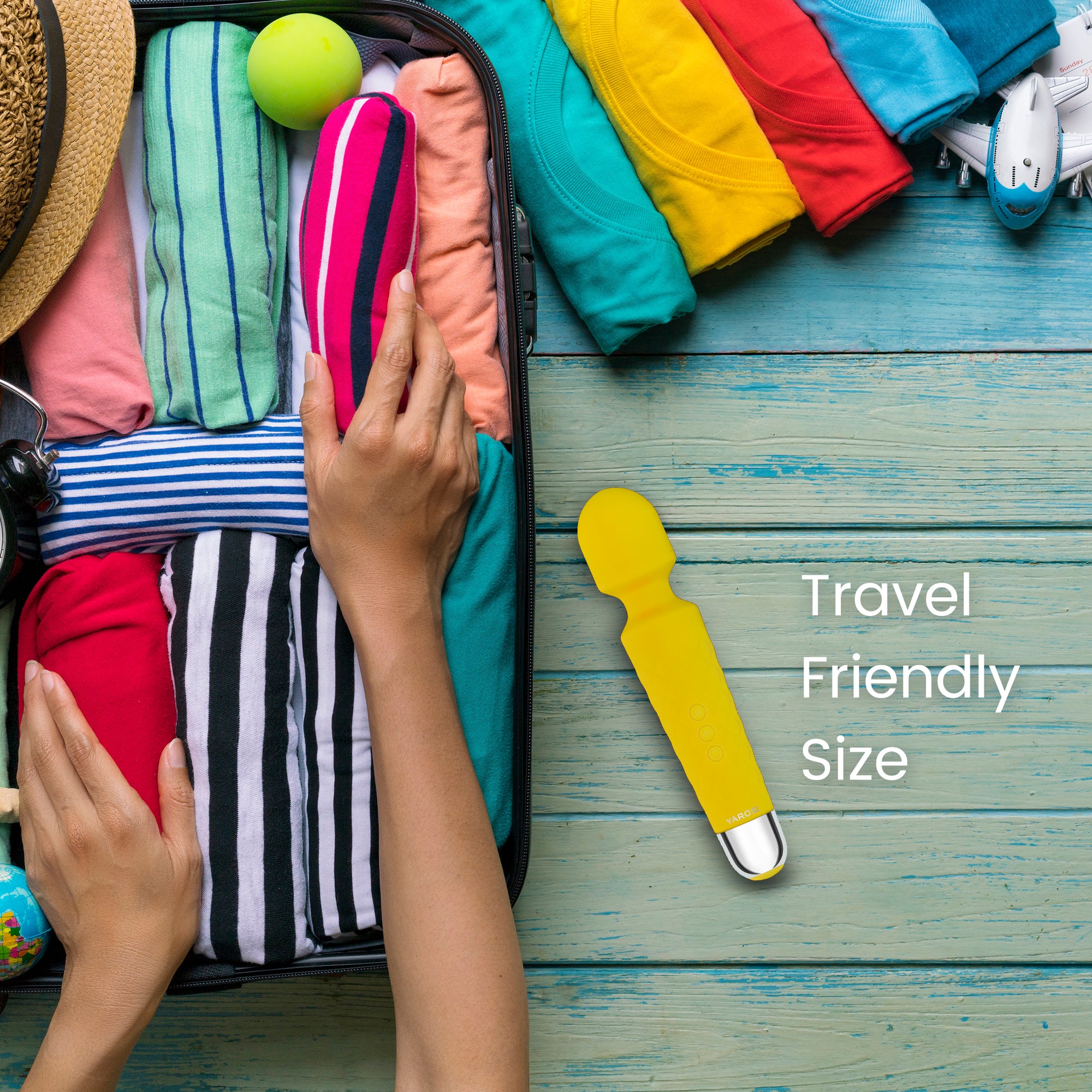 Yarosi - Mini Massager - Yellow