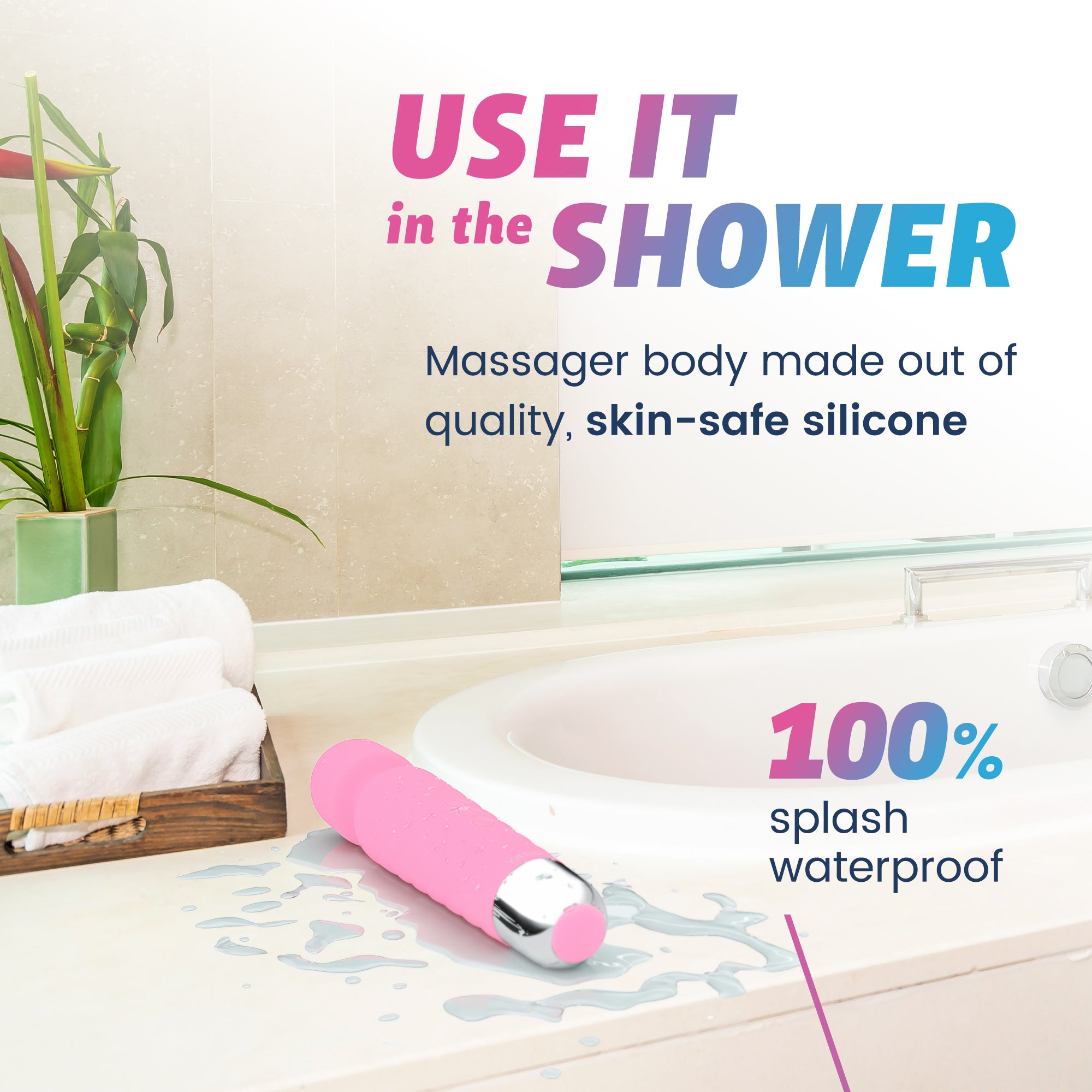 Yarosi - Glow Massager - Pink