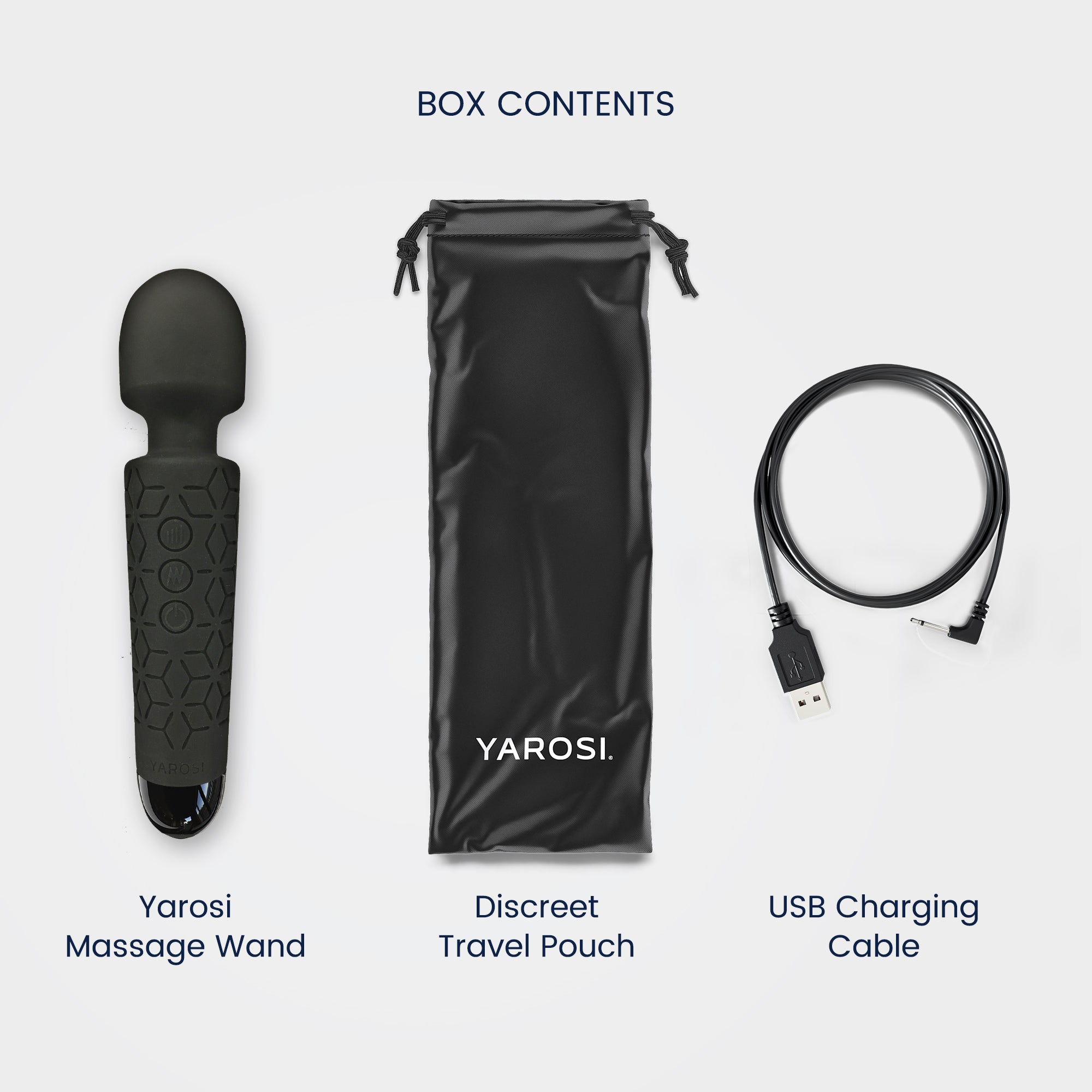 Yarosi - Micro Massager - Black