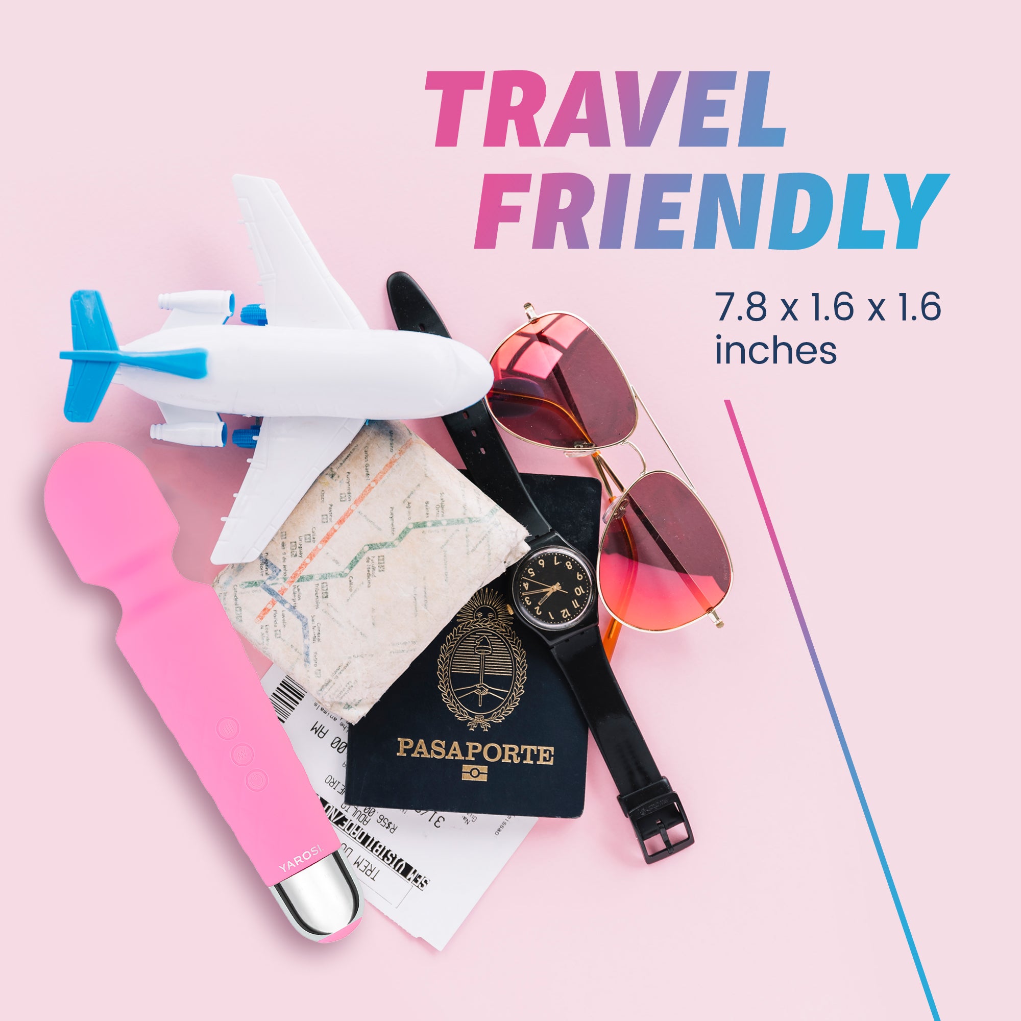 Yarosi - Glow Massager - Pink