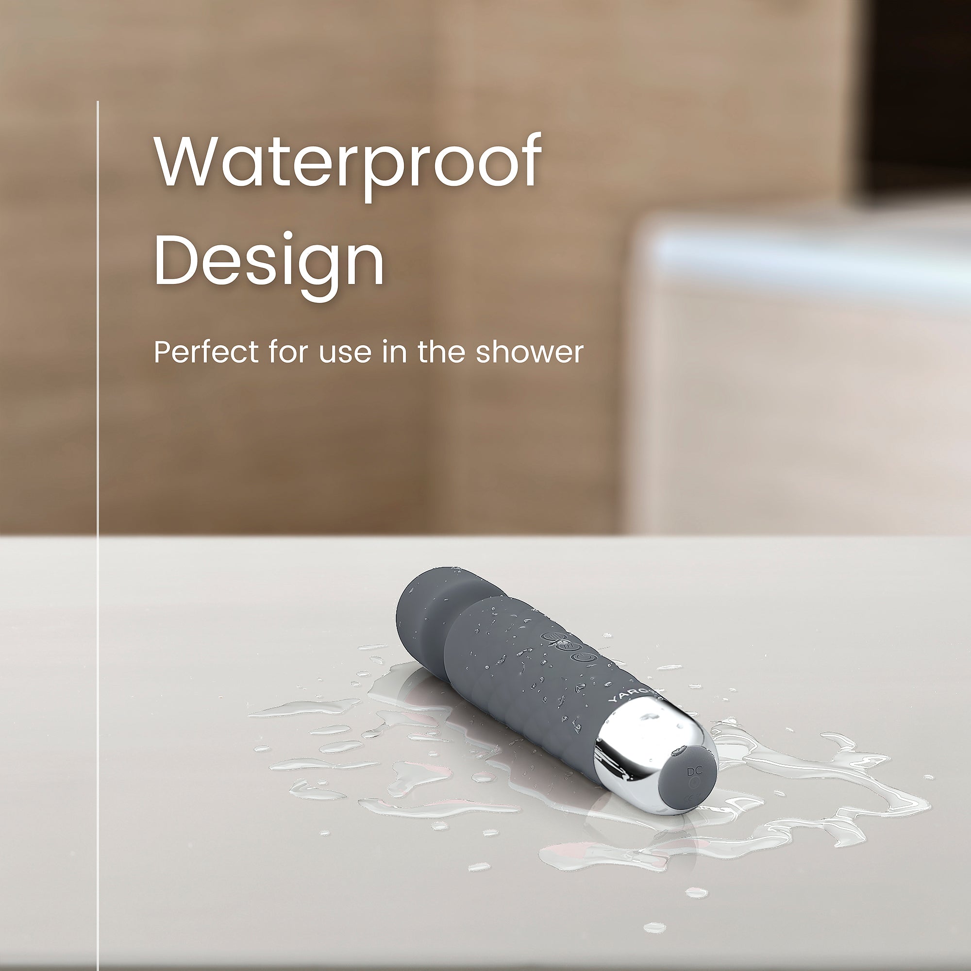 Yarosi - Mini Massager - Grey