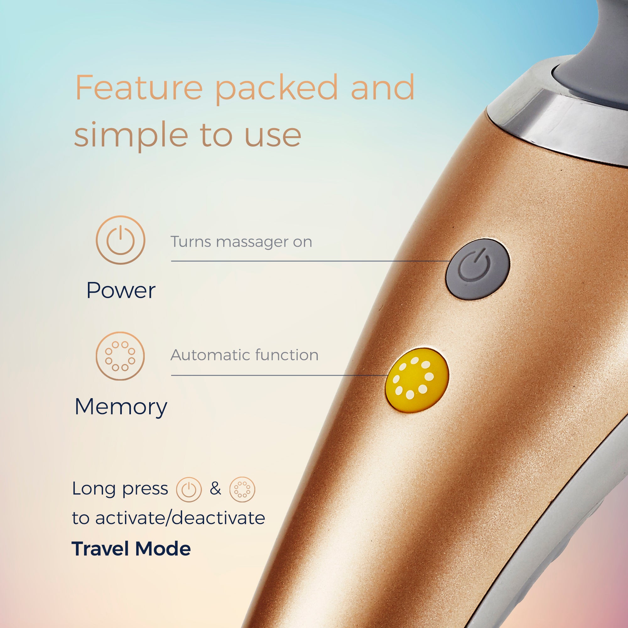 Yarosi - Pro Massager - Gold